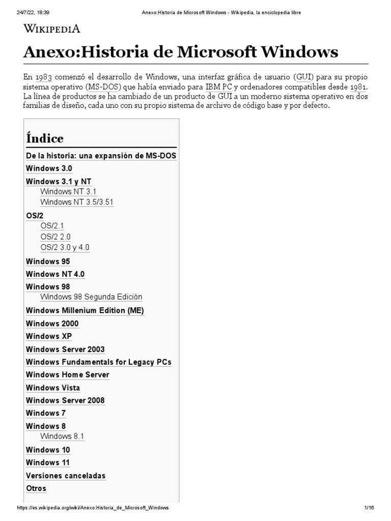 Sistema operativo - Wikipedia, la enciclopedia libre