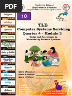 Quarter 4 - Module 3: Computer Systems Servicing