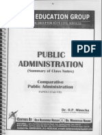 Chapter.10 Comparative Public Administration