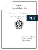 Design of A Bevel Gear National Institut