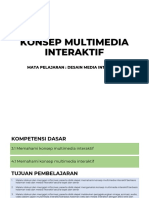 Materi 1 KD 3-1 Konsep Multimedia Interaktif