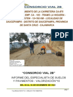 Informe de Suelos y Pavimentos - Contractual - Valorización 10 - 0