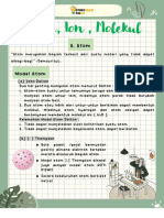 Summary ATOM, ION MOLEKUL