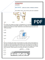 5 Semana 5 Elementos Recrea Cerillos Dados Monedas Domino