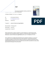 External Foam and The Post-Mortem Period in Freshwater Drowning - Results From A Retrospective Study in Amsterdam, The Netherlands