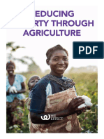 Reducing poverty through sustainable agriculture