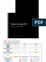 Taller Virtual N°1 sobre Tecnologías y Sistemas de Información