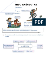 La Anécdota para Tercer Grado de Primaria