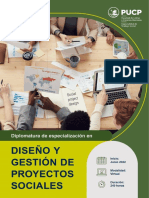 Brochure - Diseño y Gestión de Proyectos Sociales 2022