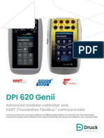 Druck DPI 620 Genii Datasheet