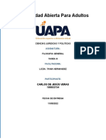 Tarea 3 Filosofia General (Carlos de Jesus Veras)