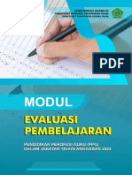 Modul: Evaluasi Pembelajaran