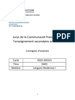 Jurys - DAES I & II - 2022-2023-1 - Langues Modernes - Consignes (Ressource 17319)