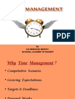 On Time Management-Nrs