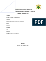 Conceptos de Orientación Educativa, Vocacional y Profesional.