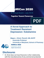 5C A Novel Approach To Treatment Resistant Depression Esketamine