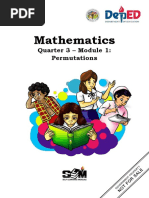 Mathematics: Quarter 3 - Module 1: Permutations