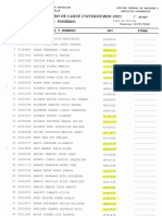 Listado de Alumnos Carnet Univ. 2021