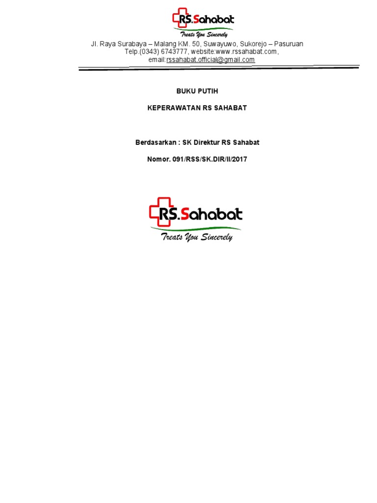 Buku Putih Komite Keperawatan Pdf