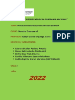 Esquema Del Proceso de Constitución en Línea de SUNARP