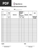 PMC Form 12 (JDR Statistical Report)