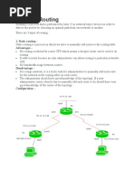 Types of Routing