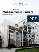 Management Program: Advanced General