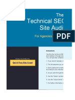 Technical SEO (And Beyond) Site Audit Checklist: The Free