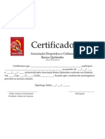 Certificado