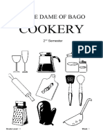 Cookery-Module With Activity Sheets