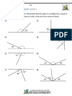 Math Salamandersgeometry5th Grade GeometryAnglesangles On A Straight Line 1 PDF