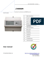 CHE-34100M /34006M: User Manual