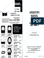 Simpson 260-2 User Manual-1956