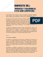 Manifiesto 28J