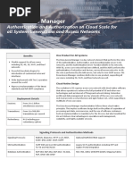 Datasheet Enea Access Manager