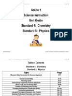 Science Grade 1 Unit 1 Guide 2010