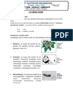 La Biología: 6 Prim - Ciencia Y Ambiente