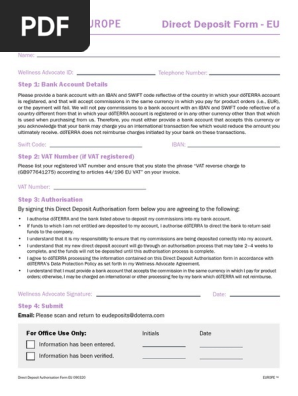 Direct Deposit Form EU[2]