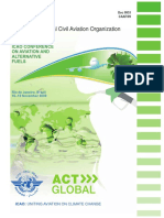 Doc.9933-En Report of The ICAO Conference On Aviation and Alternative Fuels, Rio de Janeiro, Brazil, 16-18 November 2009