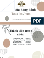 NHÓM 8 -Quản Trị Quy Trình Kinh Doanh- Tous Les Jours