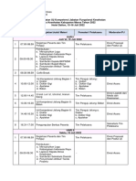 Rundown Acara Ukom 15-16 Juli 2022 Dinkes Kab Maros