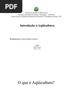 Aula Introdução à Aquicultura - Parte 1