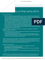 Bài Thi Tìm Hiểu Về Pháp Luật Kỳ 20212