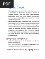 Connect Limits-Service To Spring Cloud