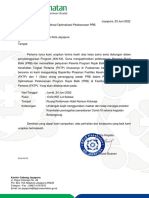 Surat Undangan Koordinasi PKM Dan Apotek PRB (FKTP)