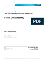 Secure Device Identity: IEEE Standard For Local and Metropolitan Area Networks