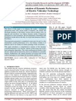 Implementation of Dynamic Performance Analysis of Electric Vehicular Technology