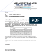 Surat Permohonan Re-Kredensialing RS Assyifa