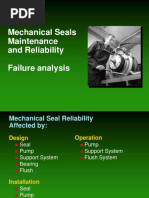 Mechanical Seal Failure Analysis Guide | PDF | Wear | Fatigue (Material)