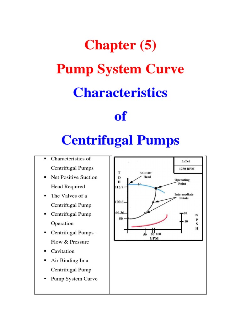 Understanding Centrifugal Pump Characteristics and Operation | PDF ...